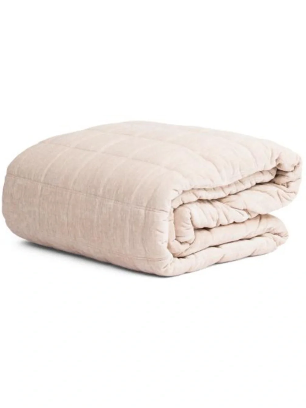 Rachel Zoe Chenille Quilt - Natural Beige